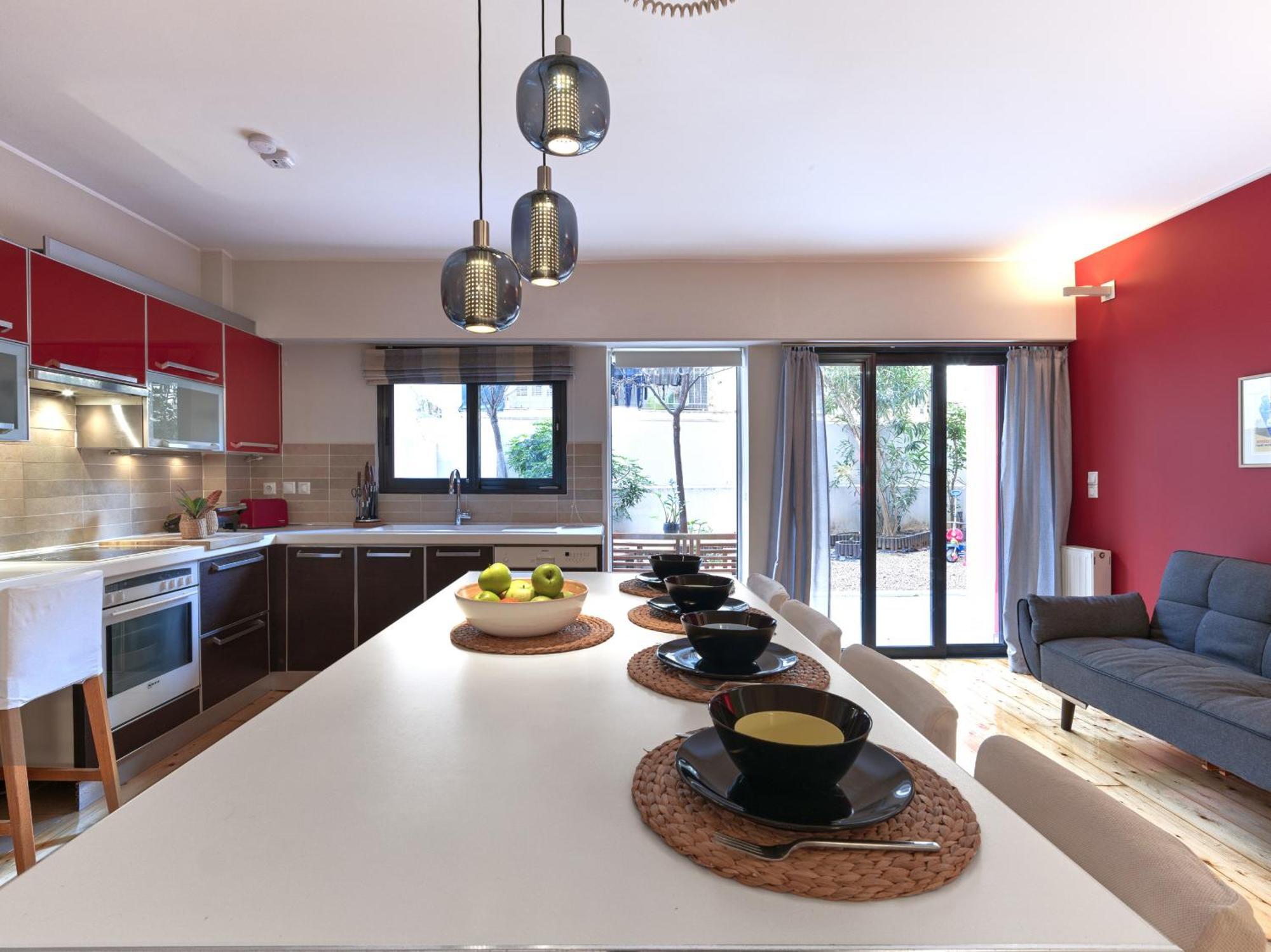 Koukaki Garden Escape Child Friendly Apartment Atenas Exterior foto